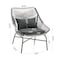 Manhattan Comfort Ashland 3-Piece Patio Conversation Set with Foot Ottomans in Grey OD-CV023-GY - alternate 8